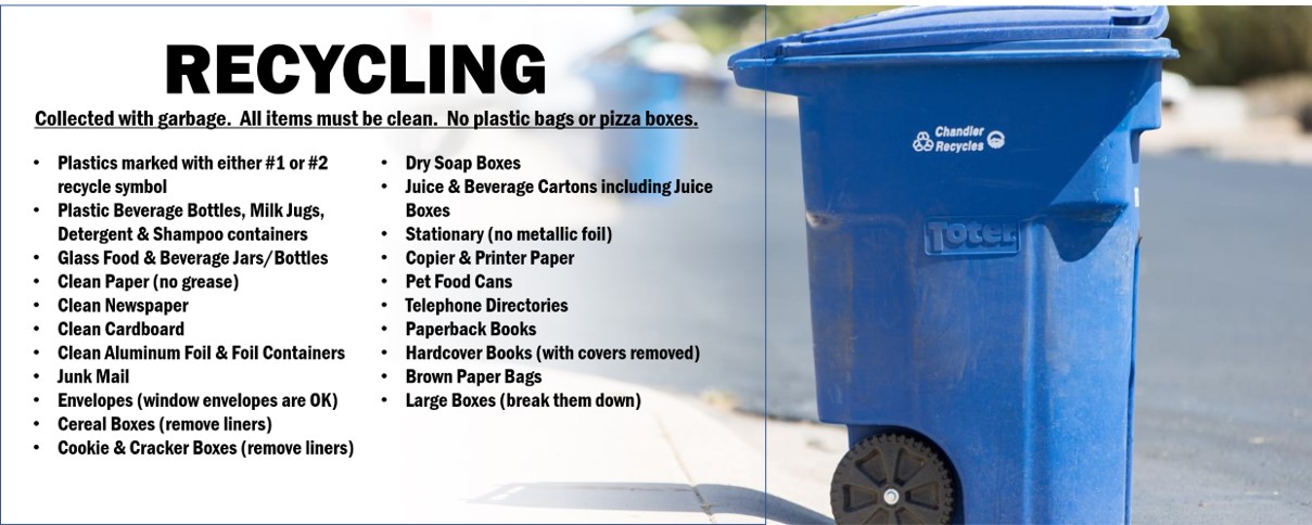 Garbage Can Sizes Allowed - Garbage Instructions - Franklin Lakes, NJ